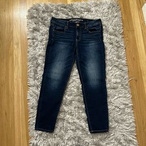 American Eagle super stretch cropped jeggings
